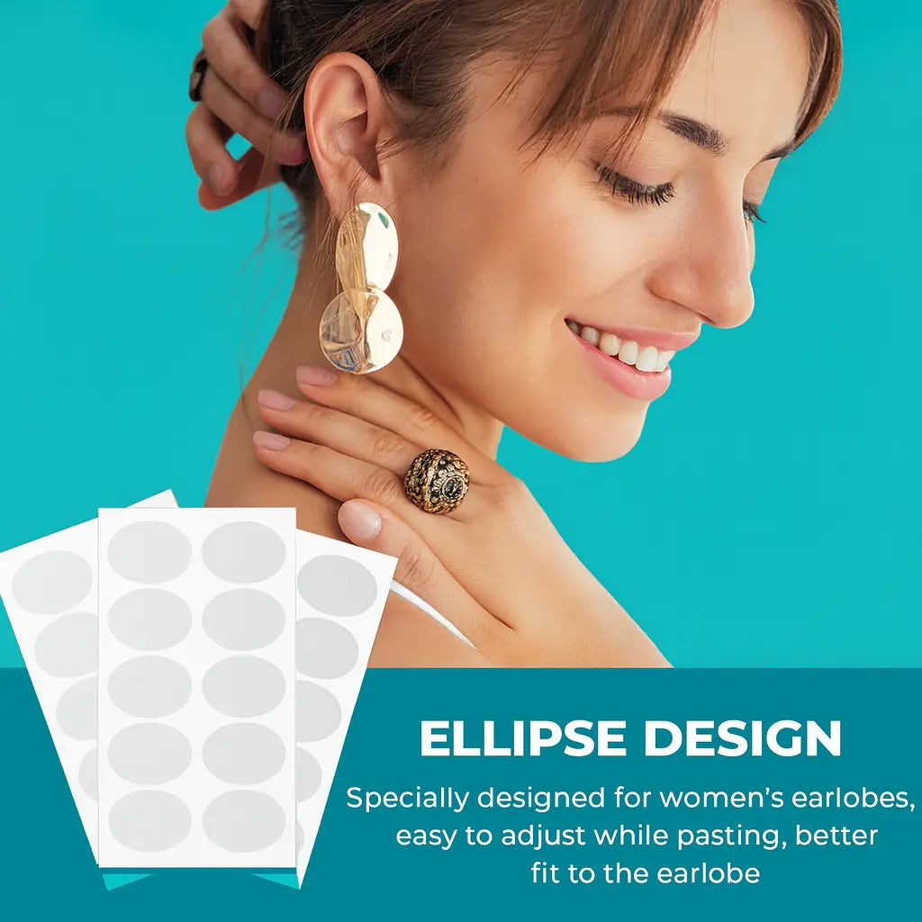Premium Earlobe Support Patches (100 PCS) + (100 PCS FREE)
