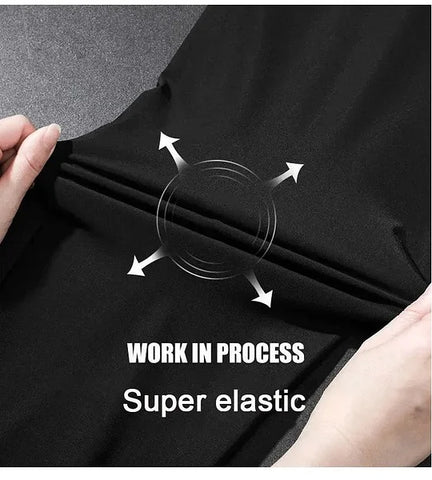 Premium NS Lycra Track Pants – Pack of 2 (Black & Grey)