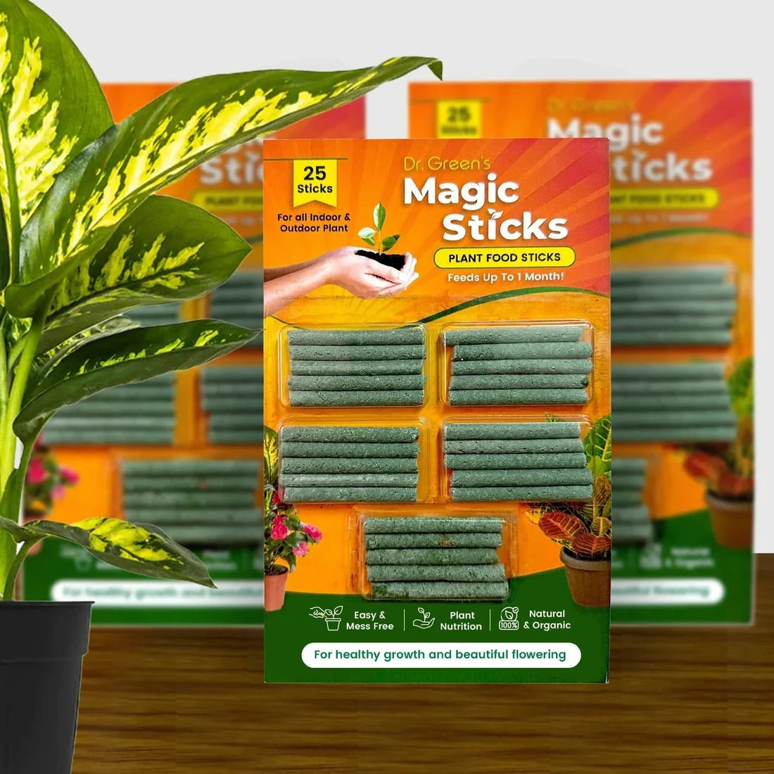 Dr.Green's - Magic Plant Sticks - 25 Sticks