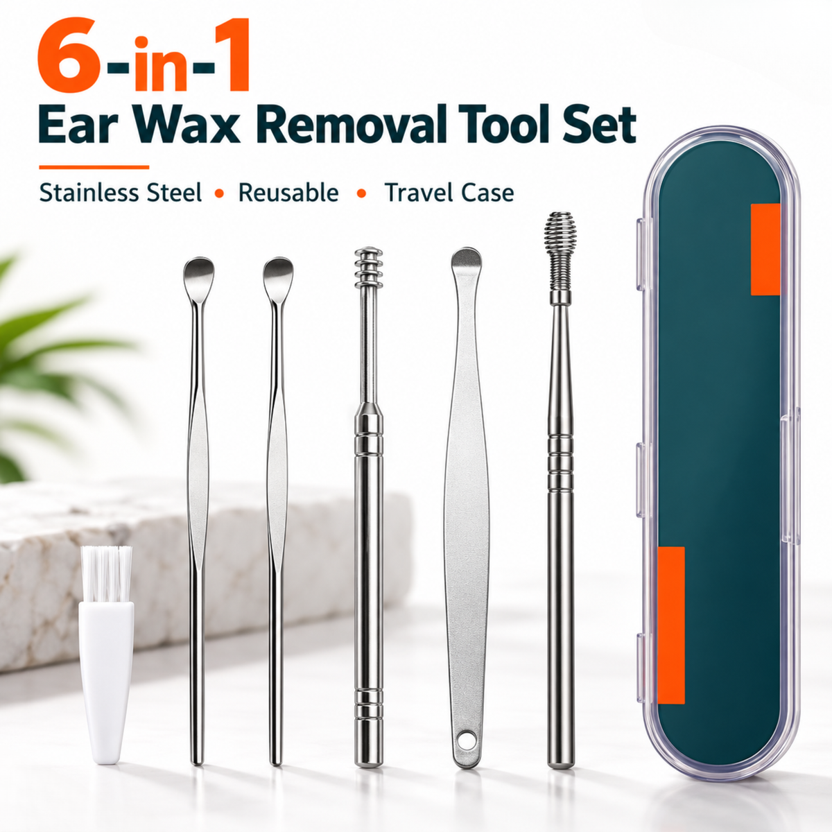 6-Piece Reusable Precision Care Set