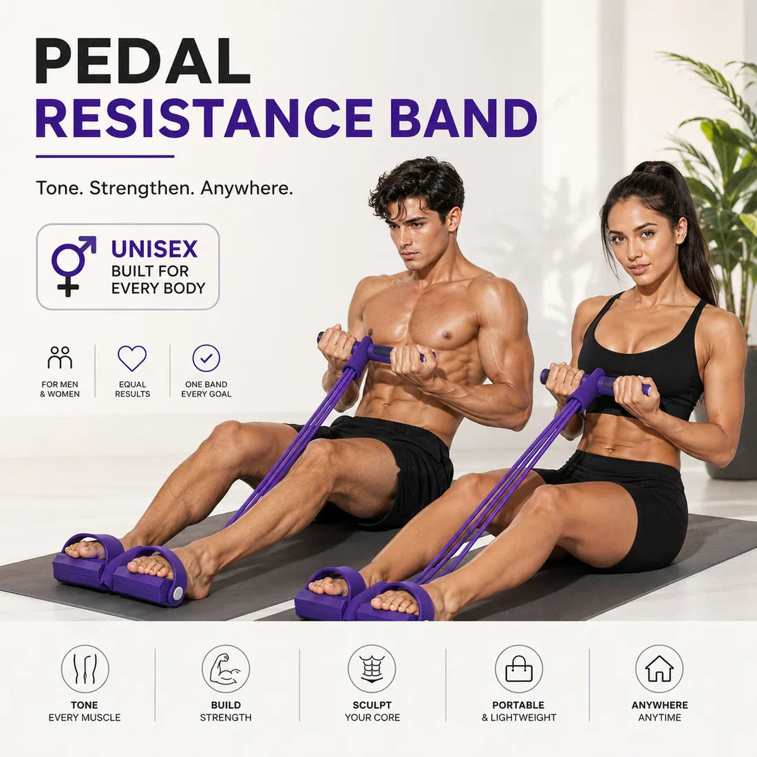 Yoga Peddle Ressistance Puller