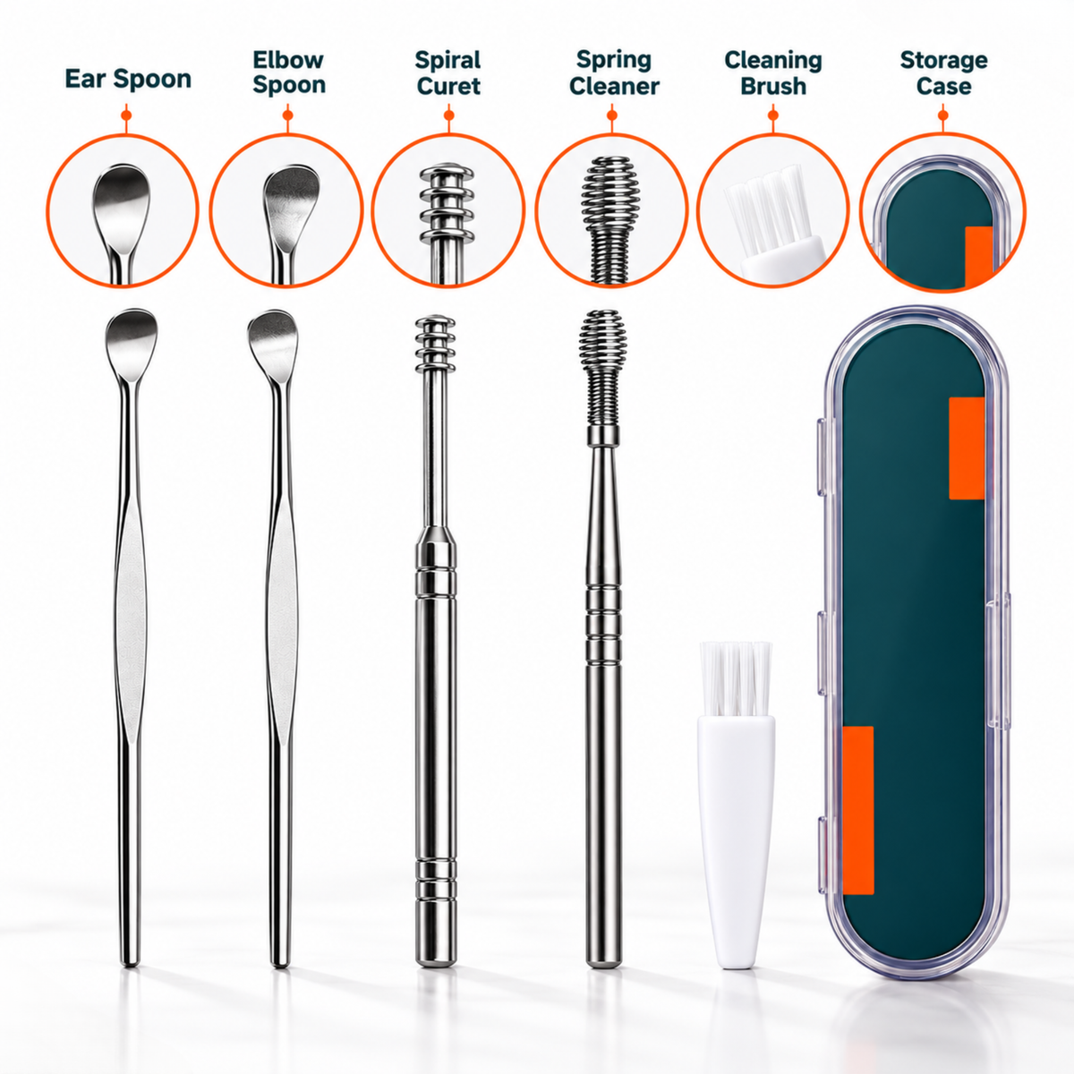 6-Piece Reusable Precision Care Set
