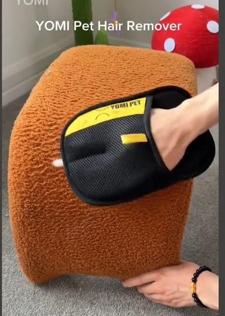 Pet Hair Removal Gloves Pack of 2