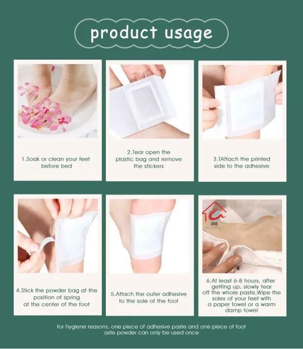 Herbal Full Body Detox Foot Patches