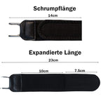 Buckleless Elastic Belt | Invisible No-Buckle Stretch Belt with Metal Hooks for Men &amp; Women (2Pcs)