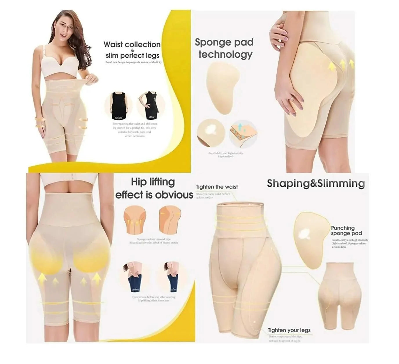 4-in-1 Shaper Seamless Tummy Tucker