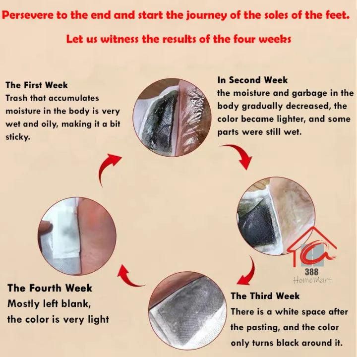 Herbal Full Body Detox Foot Patches