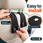 Seatback Bag Keeper – Pack of 4