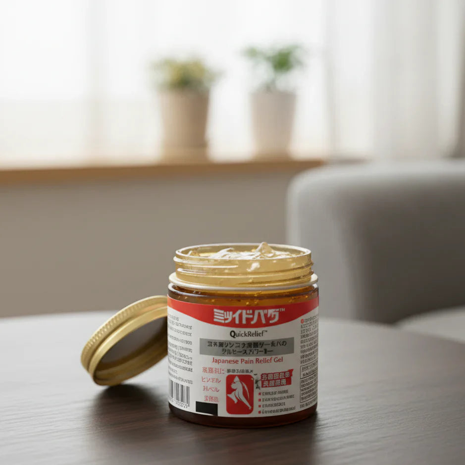 Japanese Pain Relief Massage Gel for Daily Joint & Muscle Pain (Relief While Walking, Sitting & Climbing Stairs) Buy 1 Get 1 Free